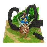 Prinzessin Mononoke - Ashitaka im Wald - Paper Art Box