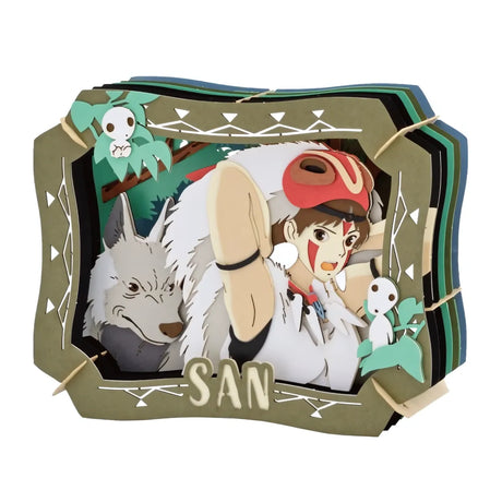 Prinzessin Mononoke - San - Papiertheater
