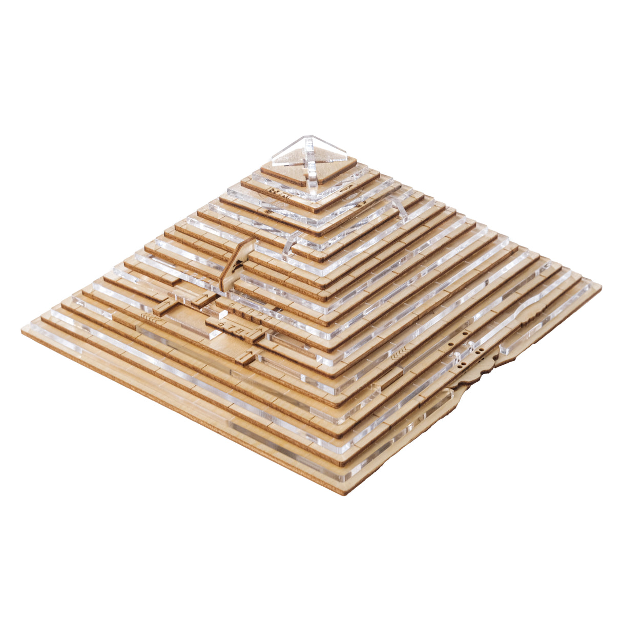 Quest Pyramide (Special Edition) - Rätselbox Plexiglas & Holz