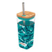 Quokka - Cube Glas 540 ml - Trinkbehälter mit Strohhalm
