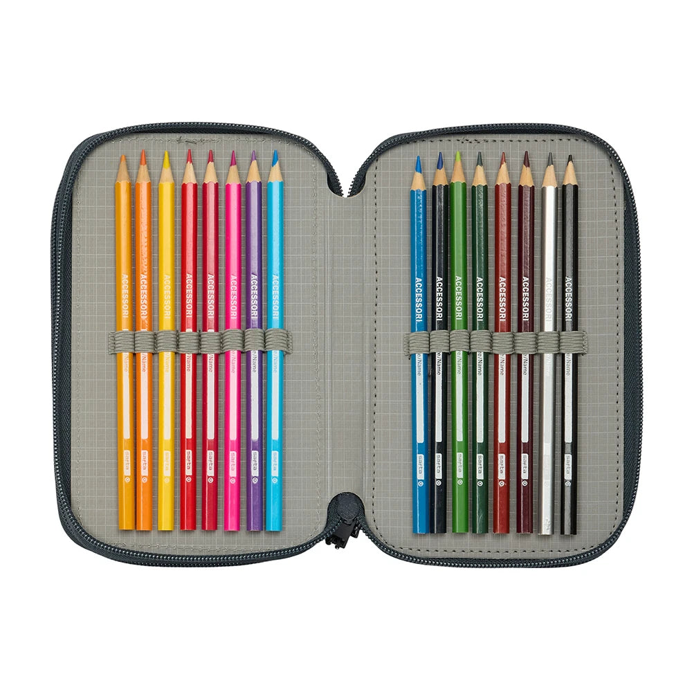 Real Madrid "25/26" - Etui inkl. Stifte, Spitzer und Radiergummi (37 Teile)