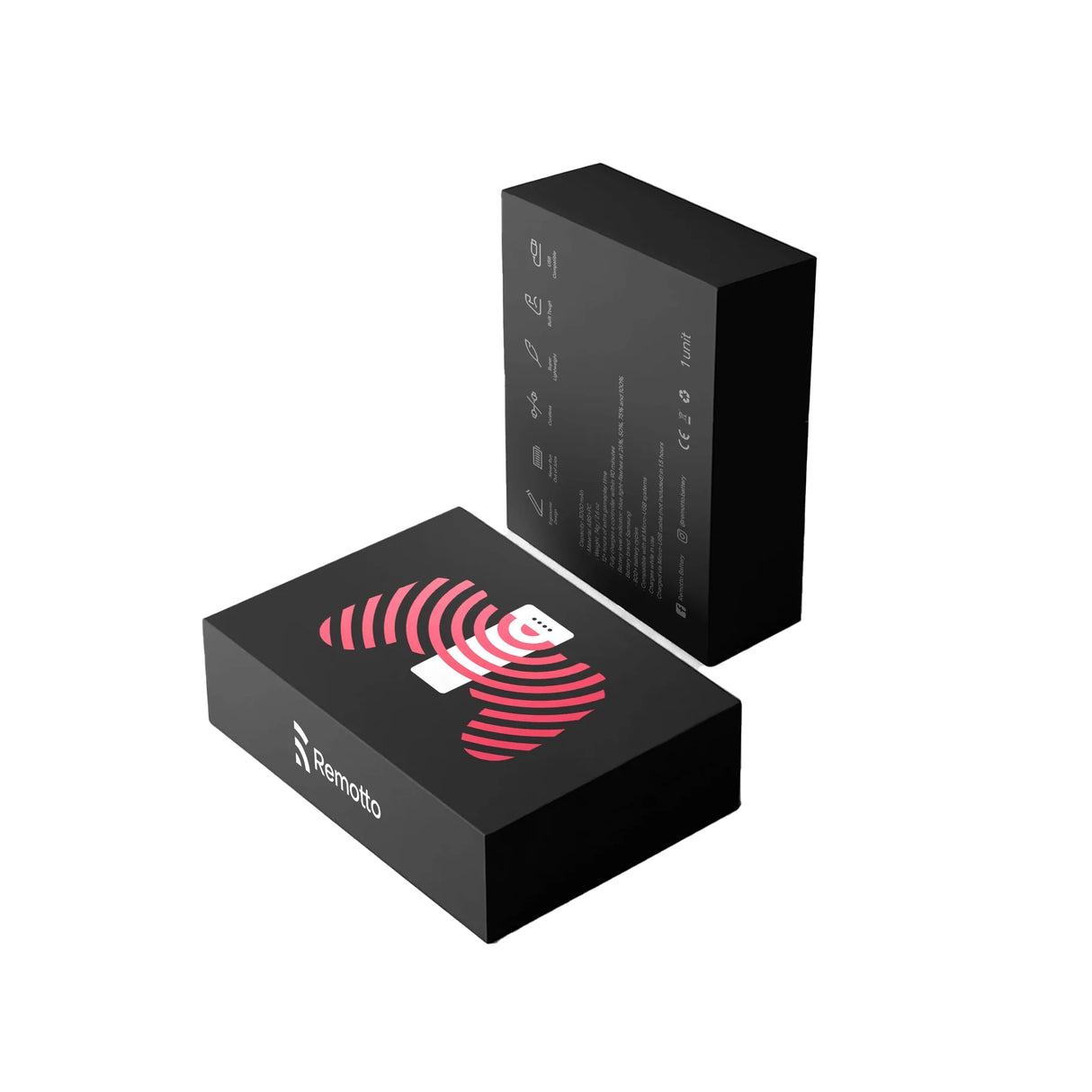 Power Bank für PlayStation PS4 Controller mit LED Ladeanzeige (3000mAh) - Schwarz