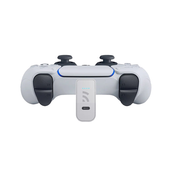 Remotto - Power Bank für PlayStation PS5 Controller mit LED Ladeanzeige (3000mAh) - Weiss