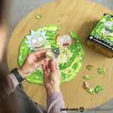 Rick & Morty - Portal (196 Teile) - Holzpuzzle