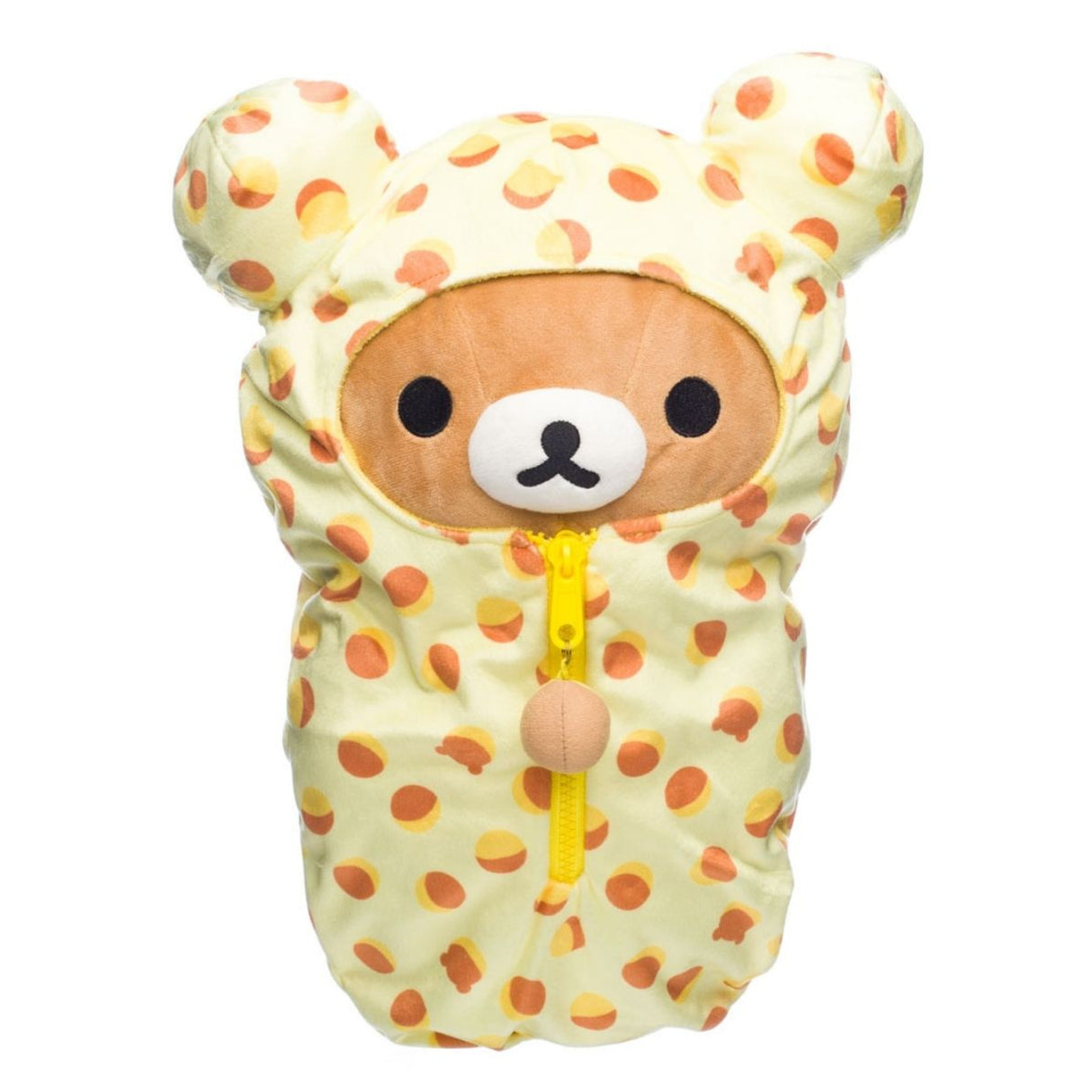 Rilakkuma im Eichel-Schlafsack - Plüschtier