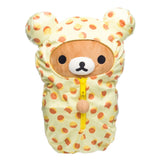 Rilakkuma im Eichel-Schlafsack - Plüschtier
