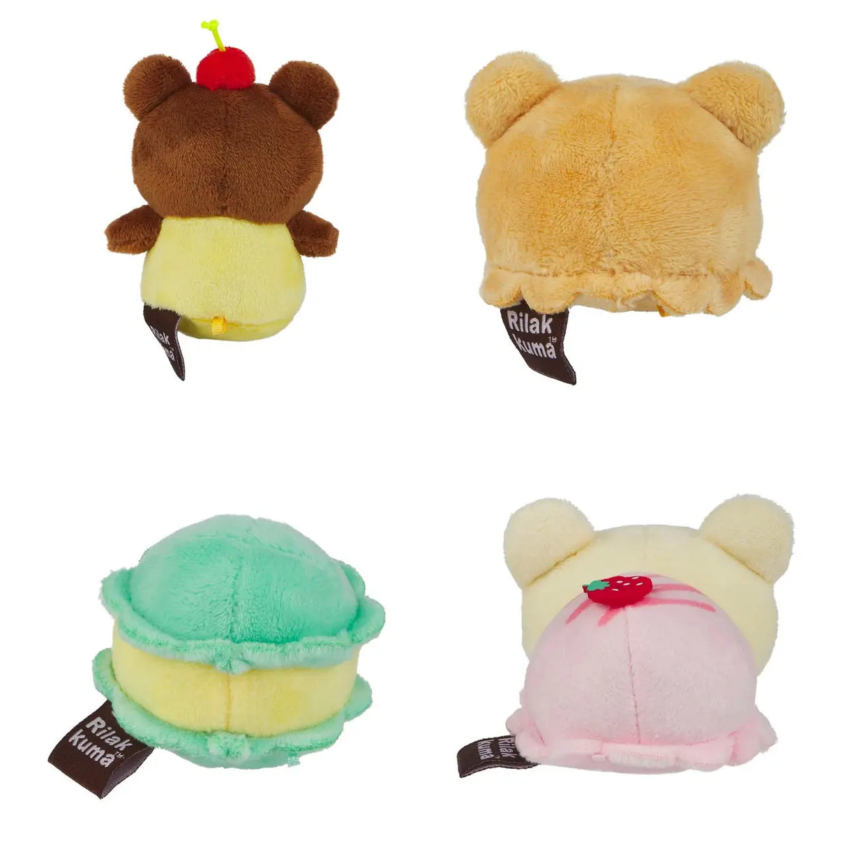 Rilakkuma - Macaron-Box (7.5 cm) - Plüschtier