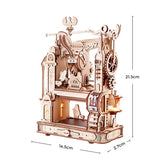 Klassische Druckpresse - 3D Holzbausatz