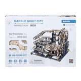 Night City Kugelbahn - 3D Holzbausatz