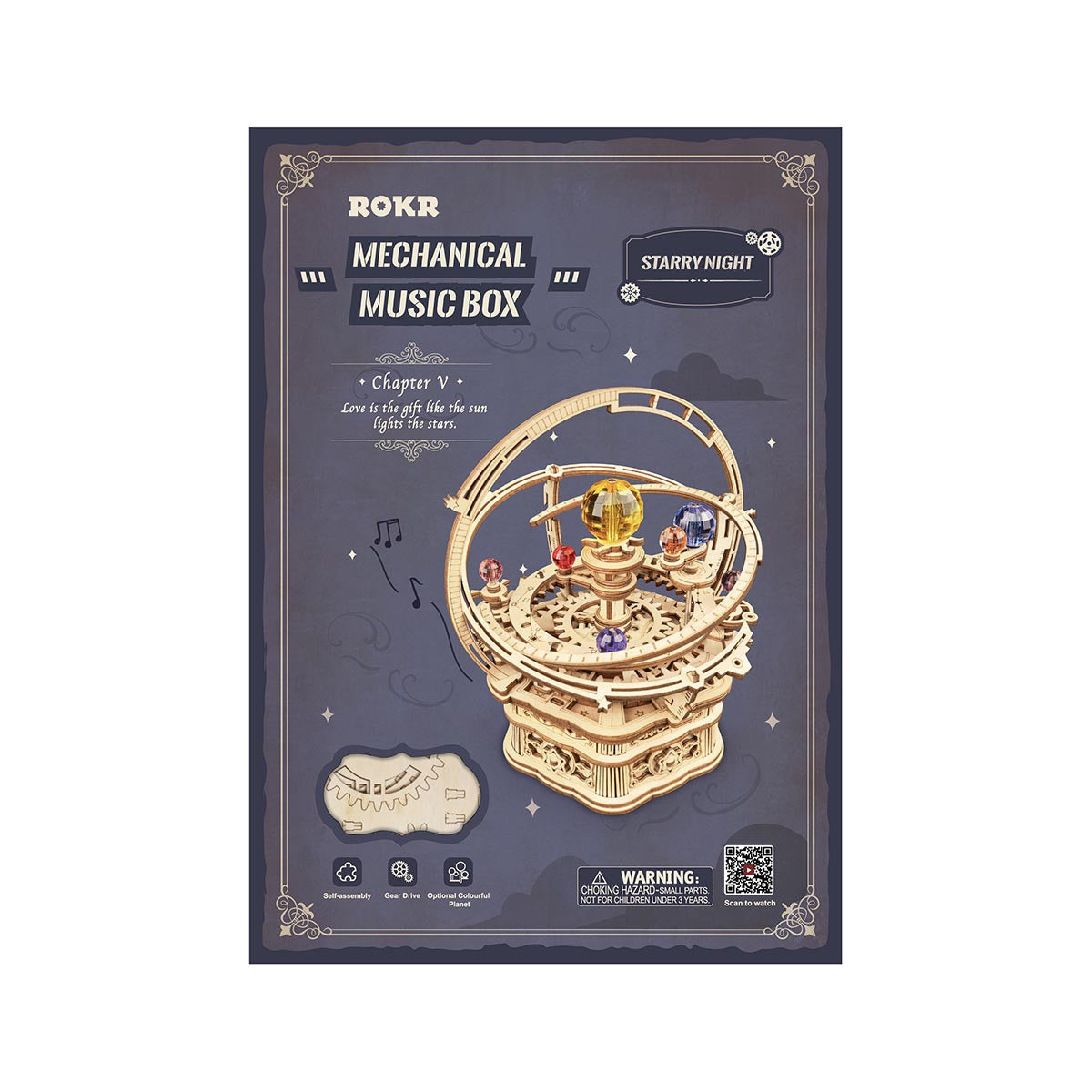 Starry Night - 3D Holzbausatz