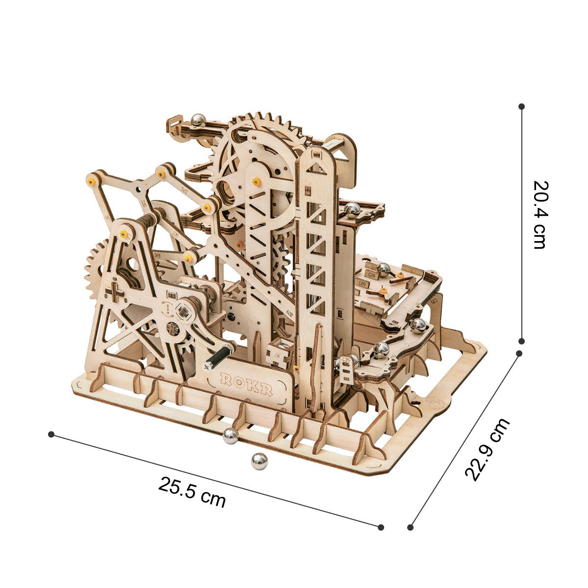 Climber Kugelbahn - 3D Holzbausatz