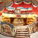 Tilt-A-Whirl - 3D Holzbausatz (elektrisch)