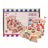 Tilt-A-Whirl - 3D Holzbausatz (elektrisch)