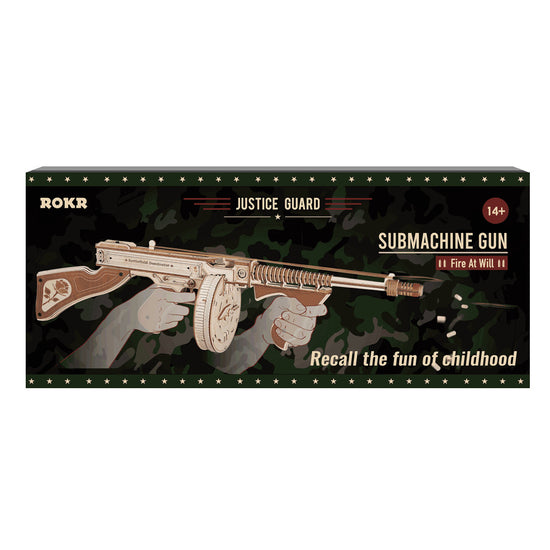 ROKR - Tommy Gun Assault Rifle - 3D Holzbausatz