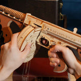 Tommy Gun Assault Rifle - 3D Holzbausatz