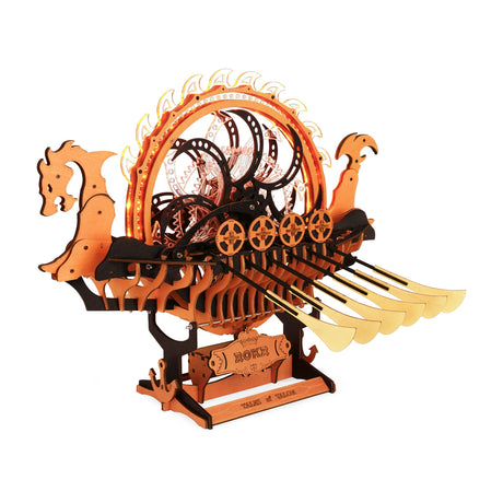 Viking Dragon Ship - 3D Holzbausatz