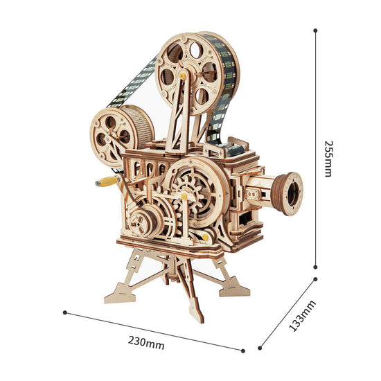 ROKR - Vitascope Filmprojektor - 3D Holzbausatz