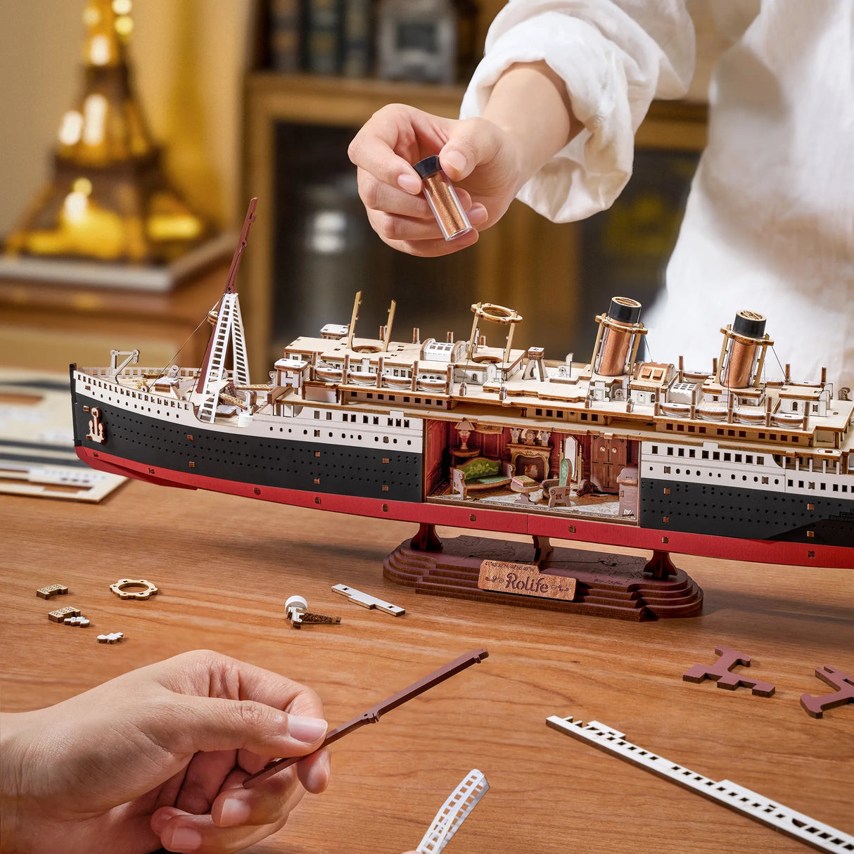 1912 Eternal Atlantic Voyager (Titanic) - 3D Holzbausatz