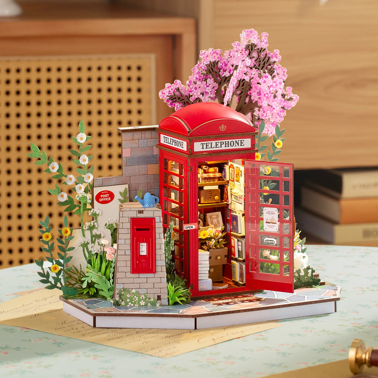 Blossom Book Booth - Diorama