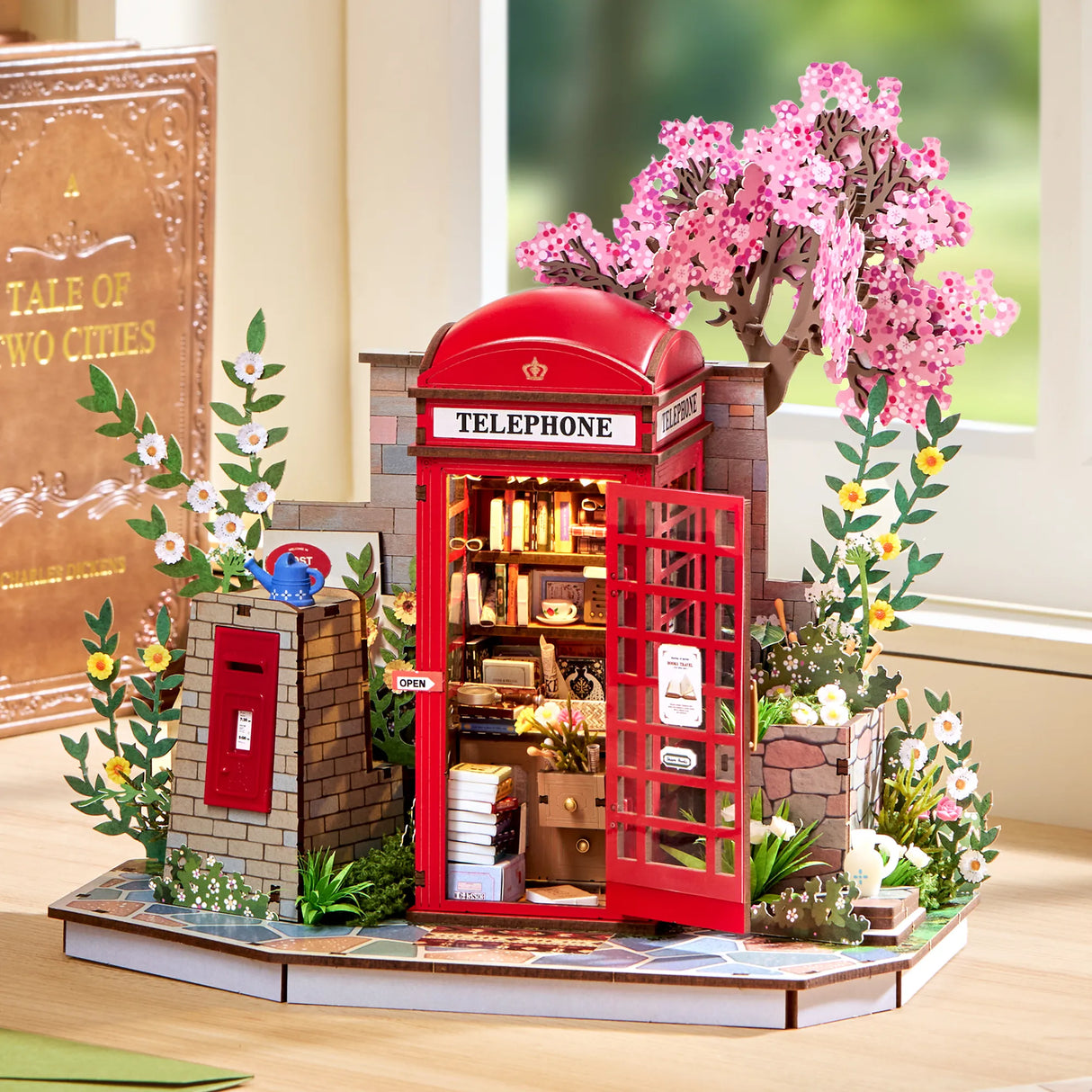 Blossom Book Booth - Diorama
