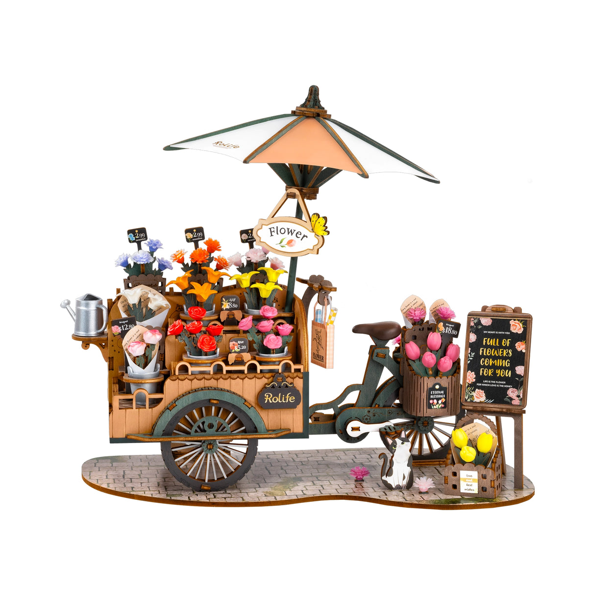 Blossom Cart - Diorama