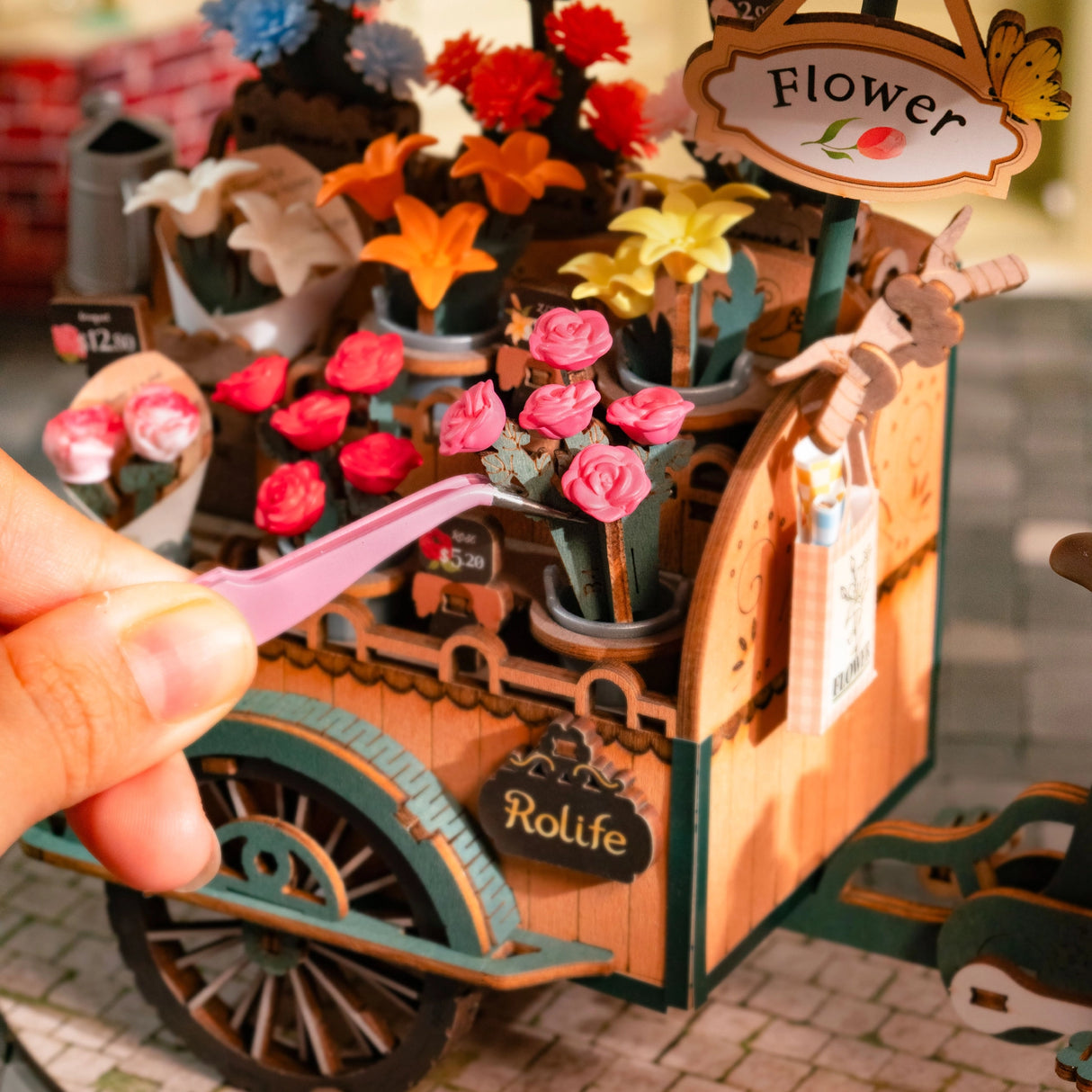 Blossom Cart - Diorama