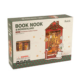 Christmas Indoor Scene - Book Nook