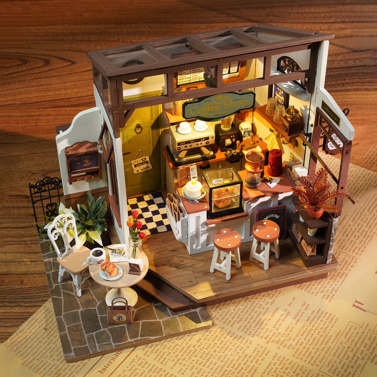 Slow Life Café No.17 - Diorama