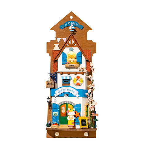 Island Dream Villa - Diorama zum Aufhängen