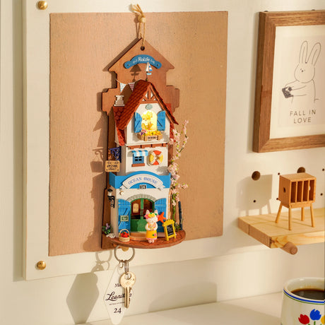 Island Dream Villa - Diorama zum Aufhängen