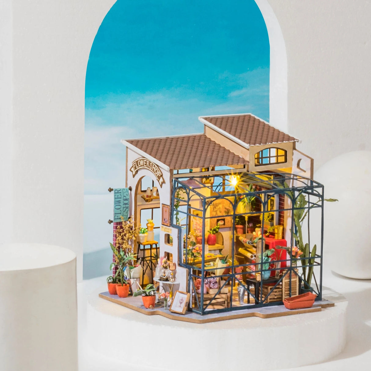 Emily's Flower Shop - Miniaturhaus