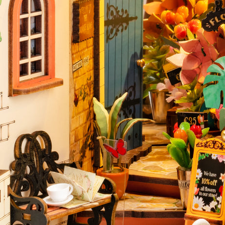 Floral Corner - Book Nook