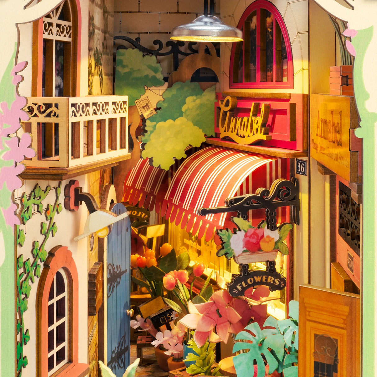 Floral Corner - Book Nook
