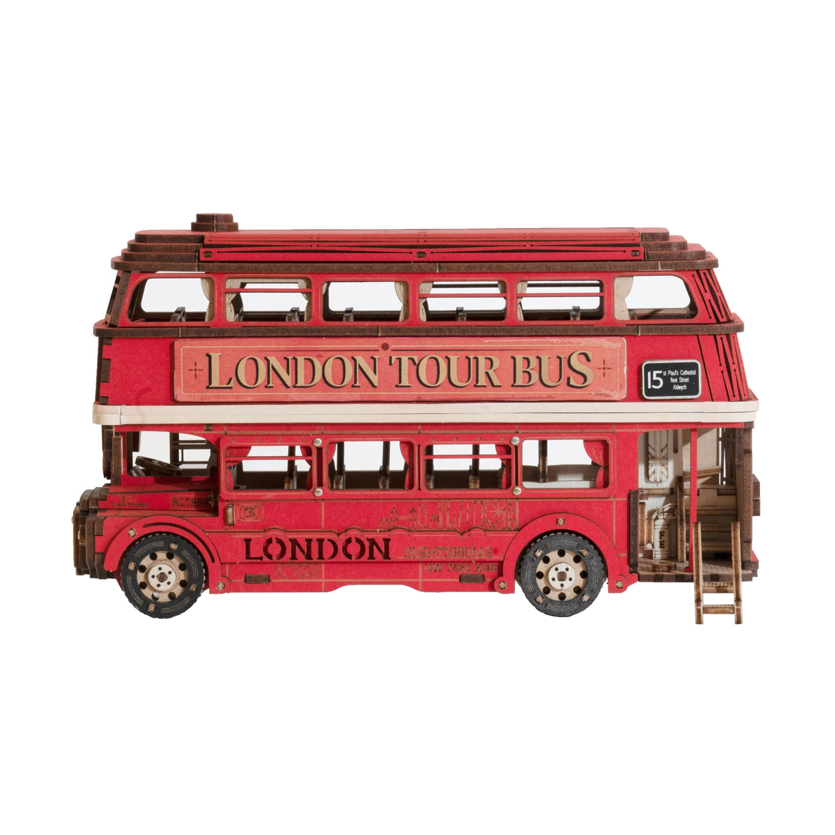 London Tour Bus - Diorama