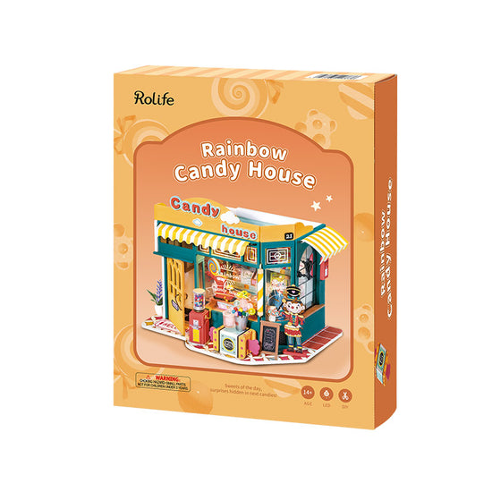 ROLIFE - Rainbow Candy House - Miniaturhaus