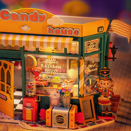 Rainbow Candy House - Miniaturhaus