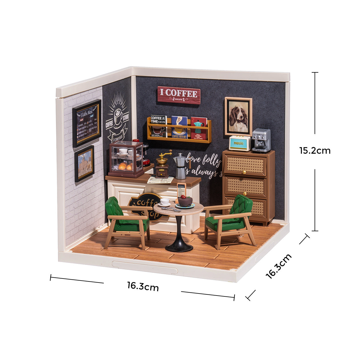 Daily Inspiration Café - Diorama