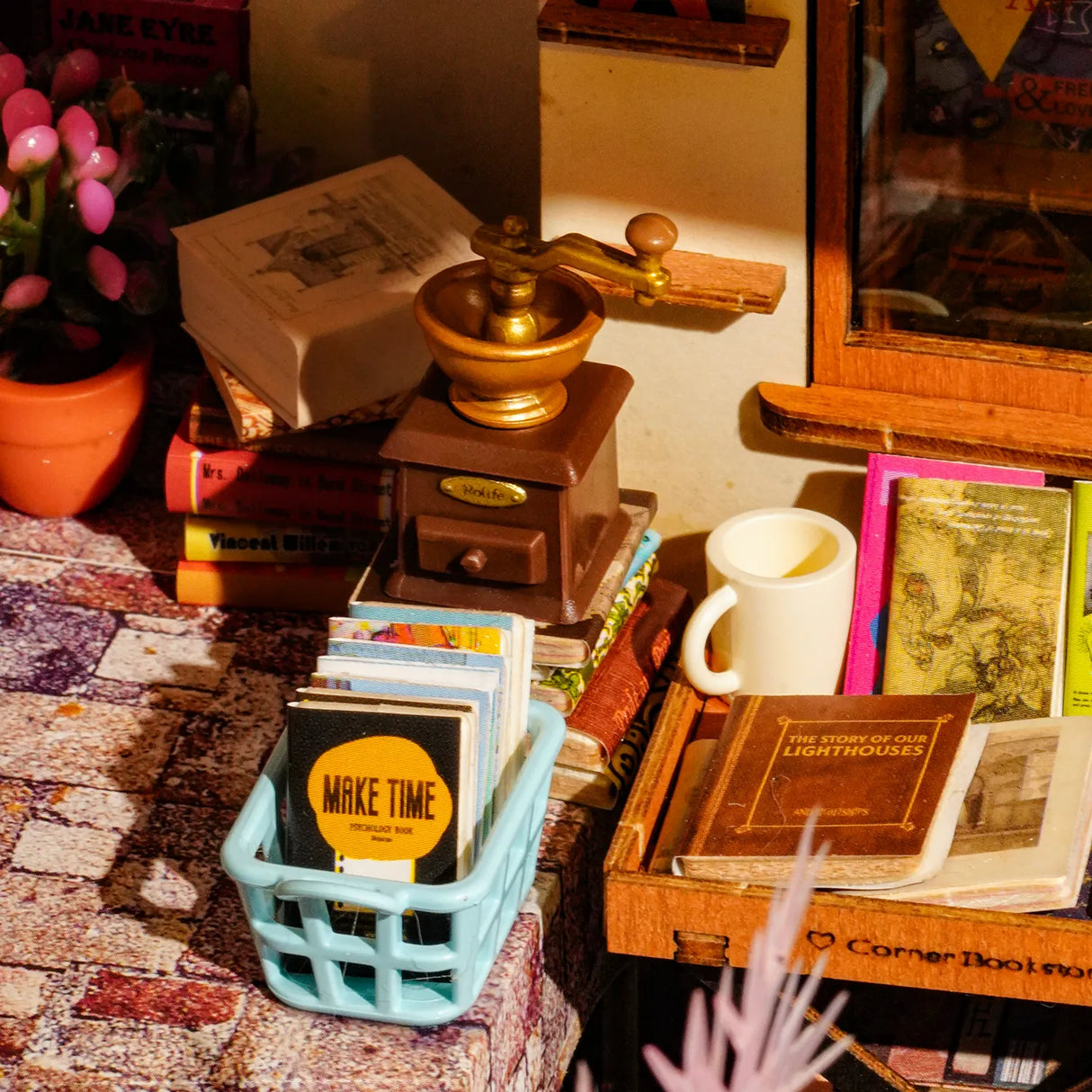 Corner Bookstore - Miniaturhaus