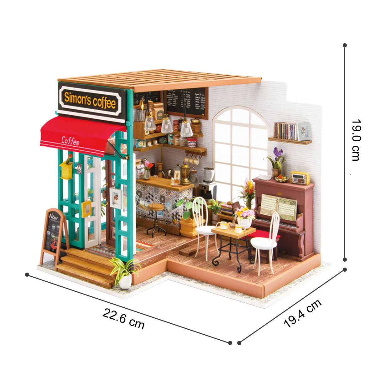 Simon's Coffee - Diorama