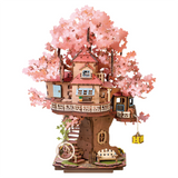 Sakura Tree House - Diorama