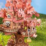 Sakura Tree House - Diorama