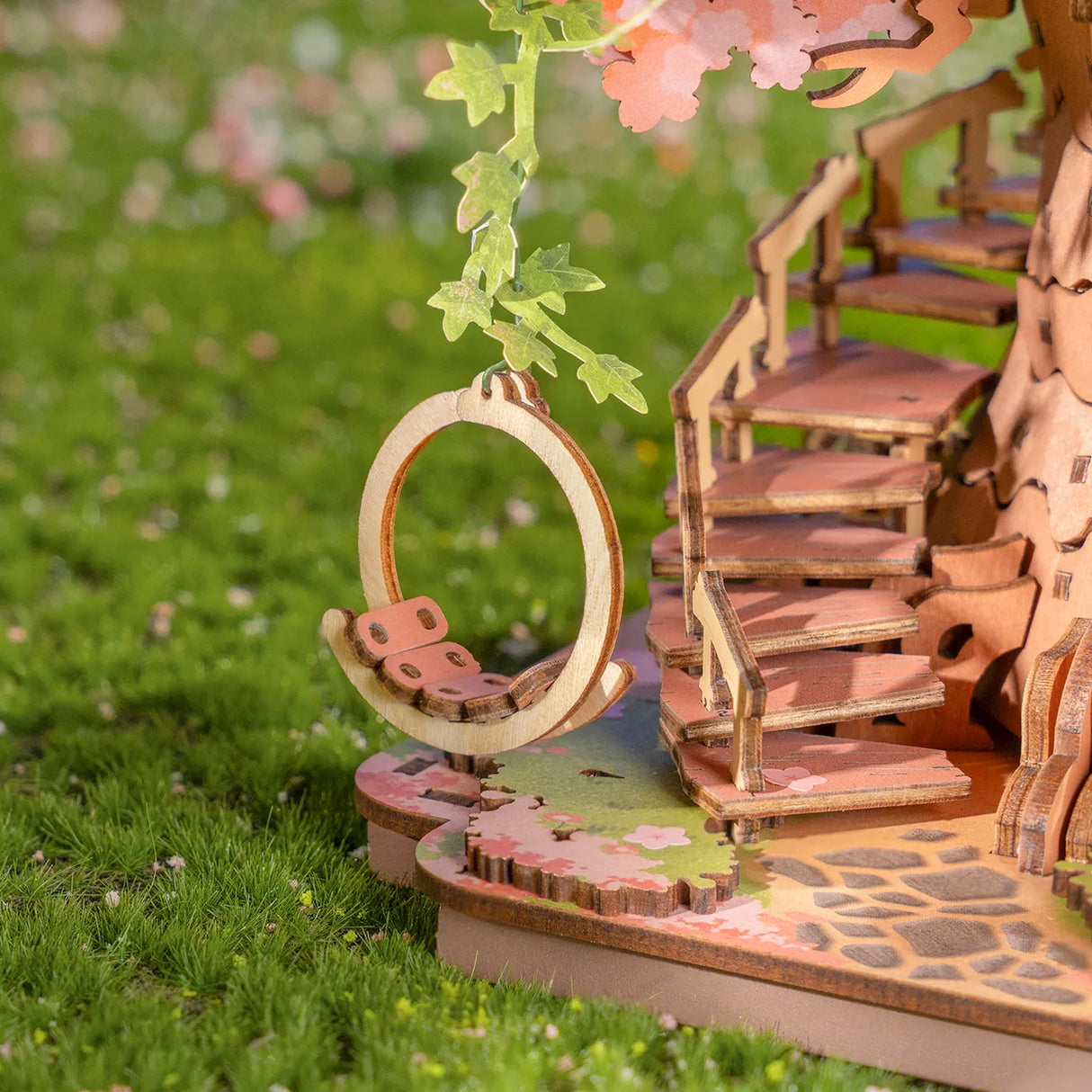 Sakura Tree House - Diorama