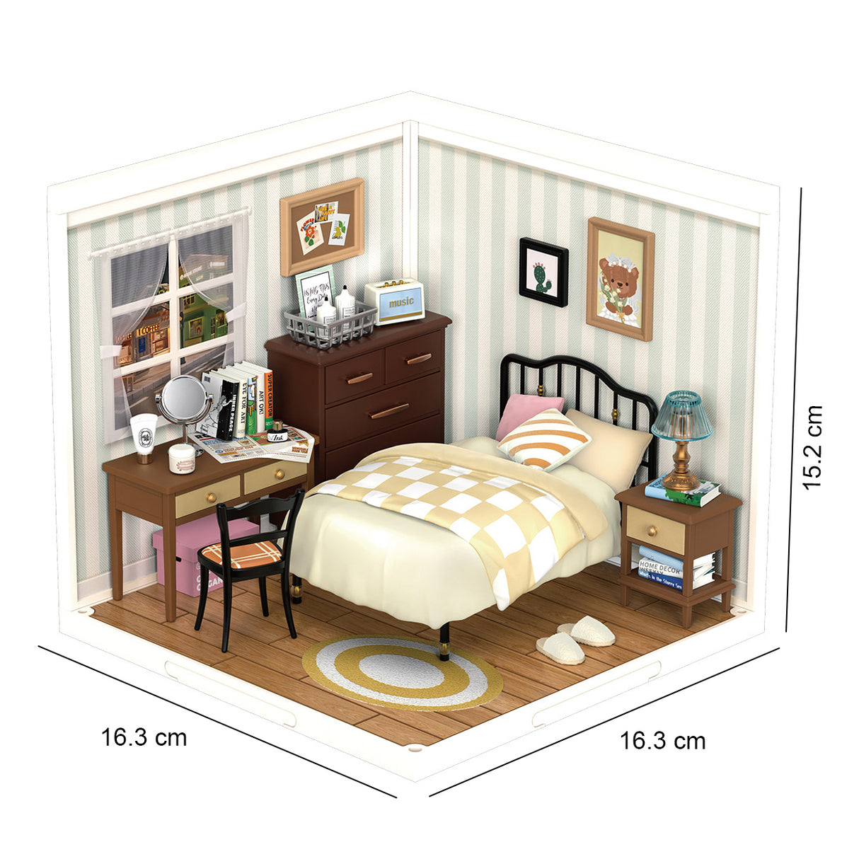 Sweet Dream Bedroom - Diorama