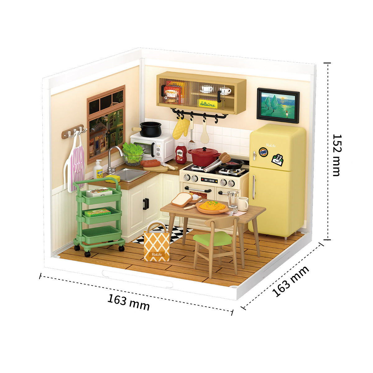 Happy Meals Kitchen - Diorama