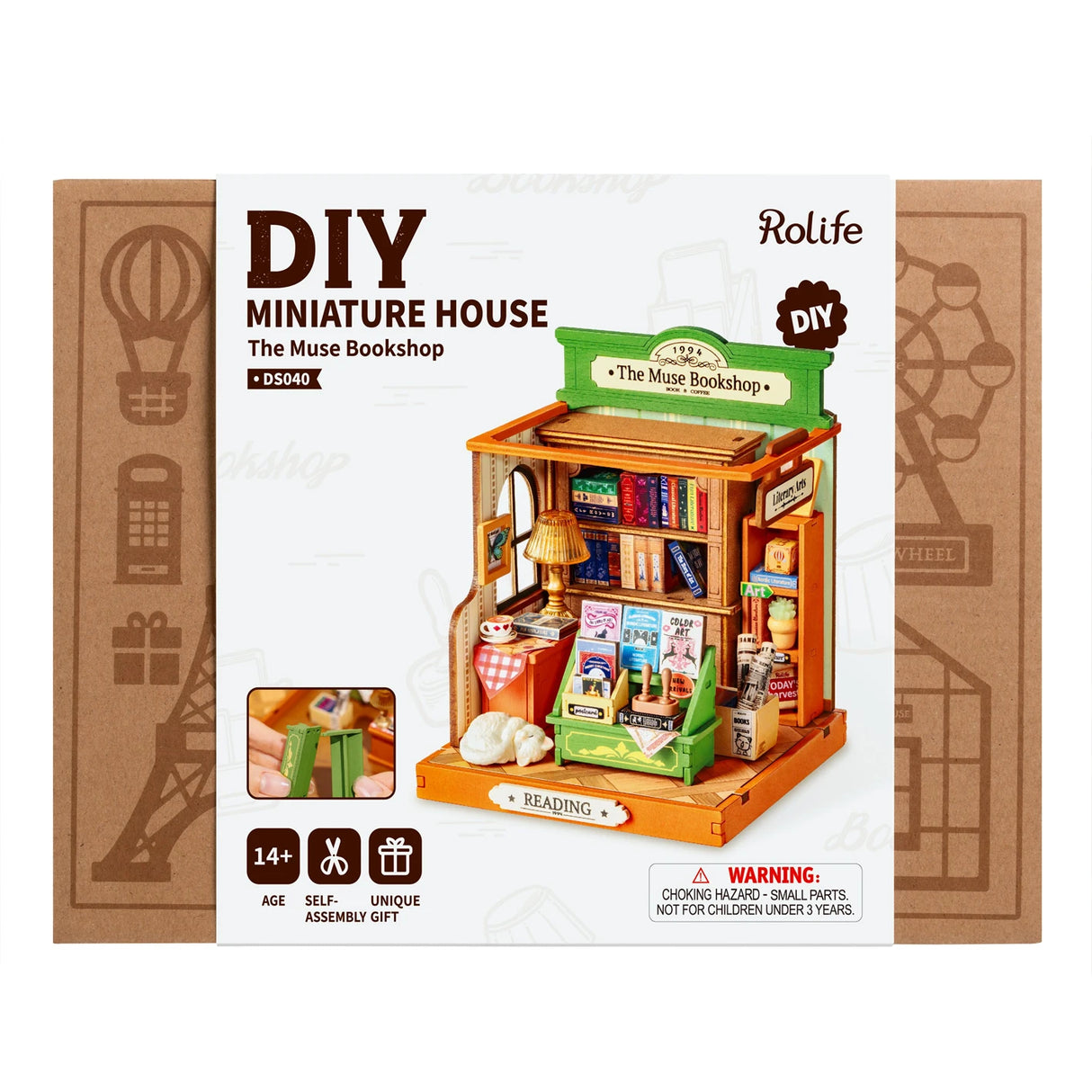 The Muse Bookshop - Diorama