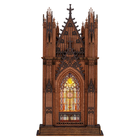 Twin-Tower Cathedral - Diorama