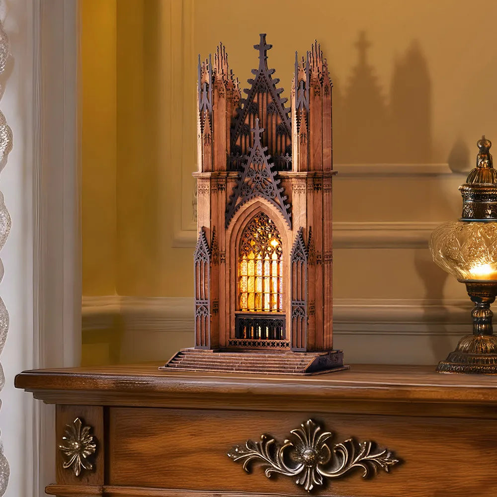 Twin-Tower Cathedral - Diorama