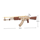 AK-47 Assault Rifle - 3D Holzbausatz