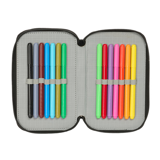 Safta - Dragon Ball "Combat" - Etui inkl. Stifte, Spitzer, Lineal und Radiergummi (37 Teile)