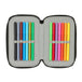 Safta - Dragon Ball "Combat" - Etui inkl. Stifte, Spitzer, Lineal und Radiergummi (37 Teile)